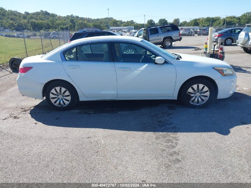 1HGCP2F37BA139689 2011 Honda Accord 2.4 Lx