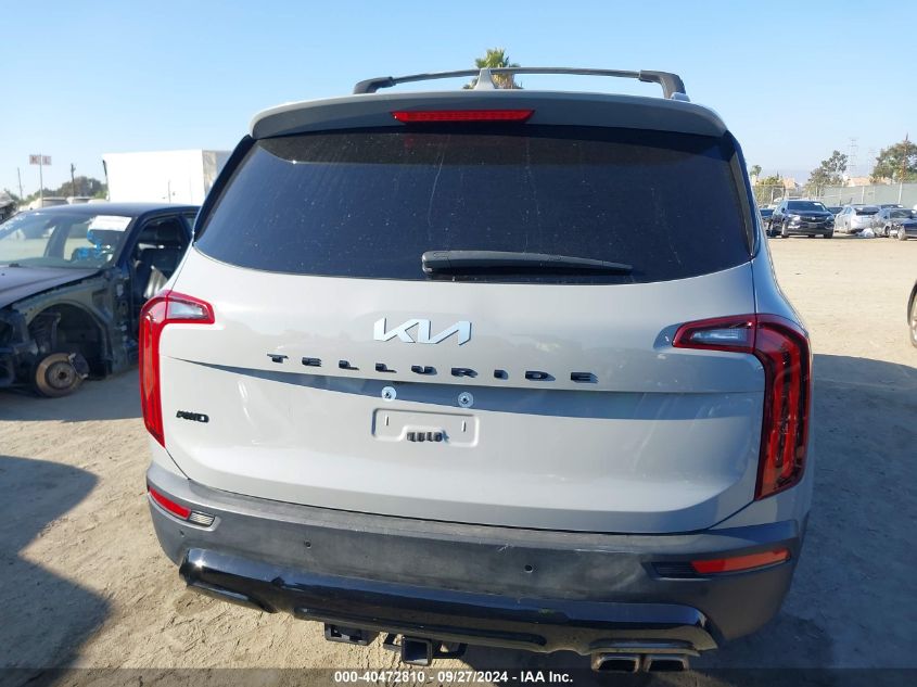 5XYP3DHC6NG255278 2022 Kia Telluride Ex