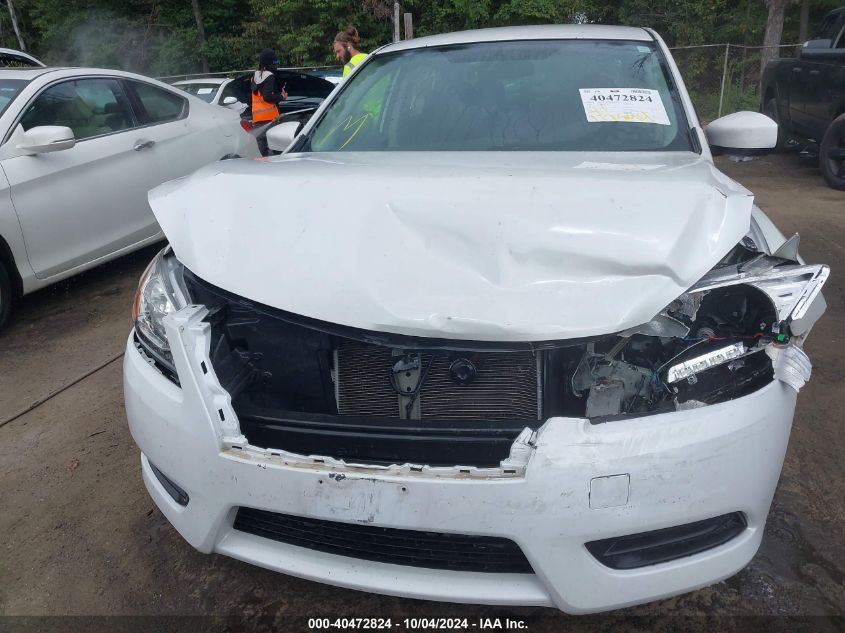 2015 Nissan Sentra Sv VIN: 3N1AB7AP8FY297667 Lot: 40472824