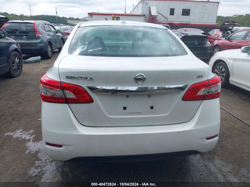 2015 Nissan Sentra Sv VIN: 3N1AB7AP8FY297667 Lot: 40472824