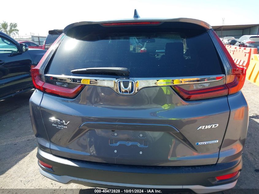 2022 Honda Cr-V Hybrid Ex-L VIN: 5J6RT6H83NL030380 Lot: 40472828