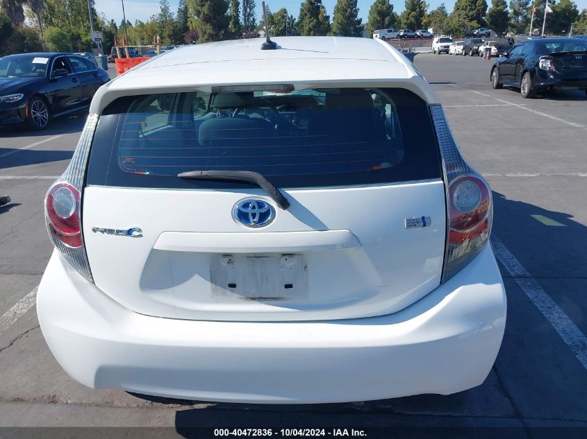 JTDKDTB37D1038296 2013 Toyota Prius C Three