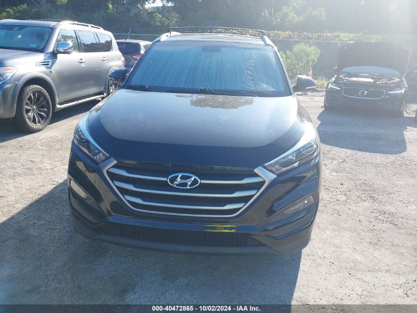 KM8J33A42JU760662 2018 Hyundai Tucson Limited/Sport And Eco/Se