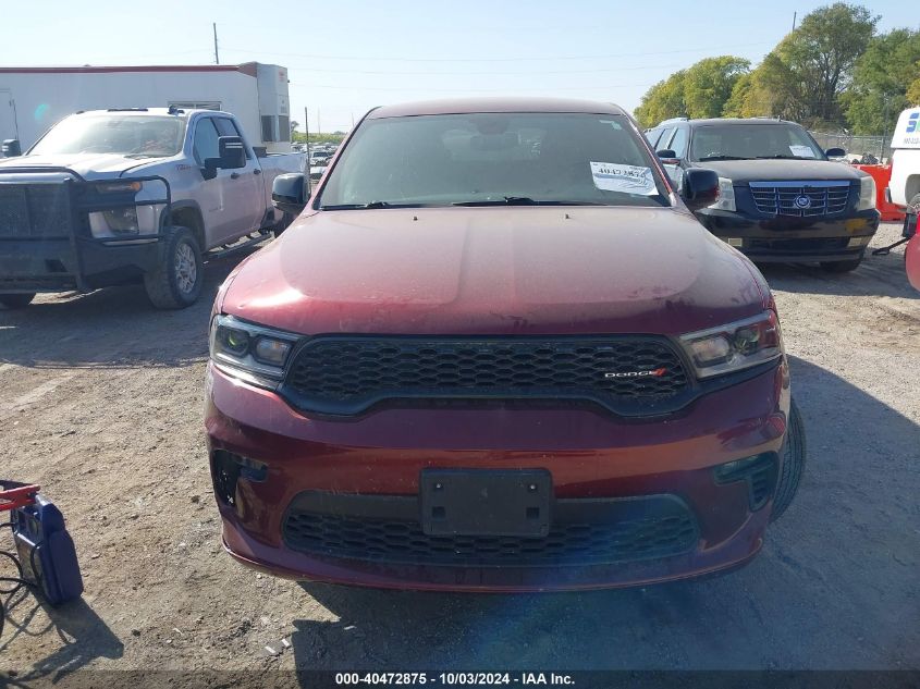 2021 Dodge Durango Gt Plus Awd VIN: 1C4RDJDGXMC696797 Lot: 40472875