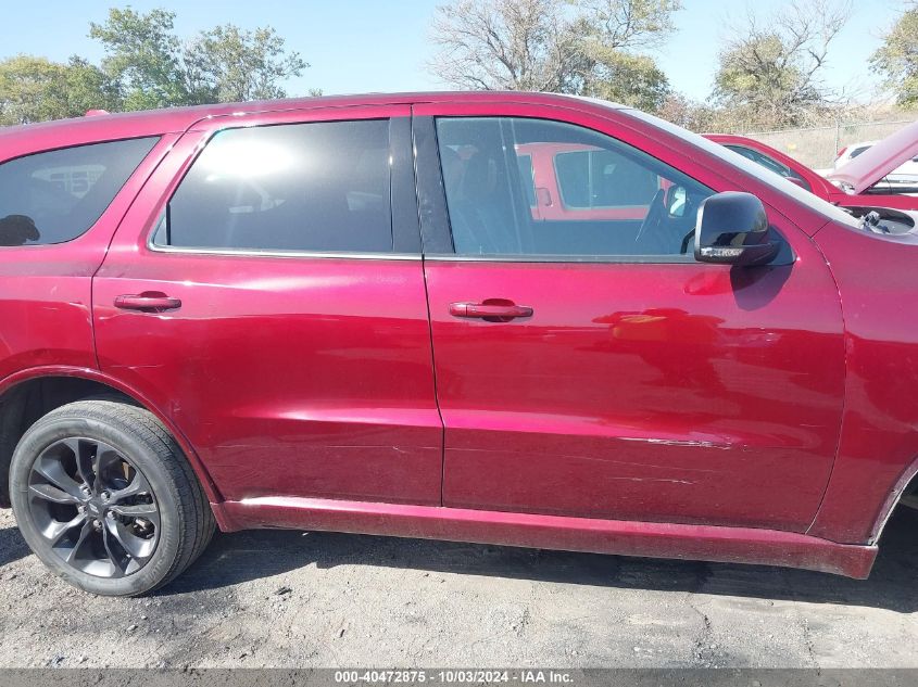 2021 Dodge Durango Gt Plus Awd VIN: 1C4RDJDGXMC696797 Lot: 40472875