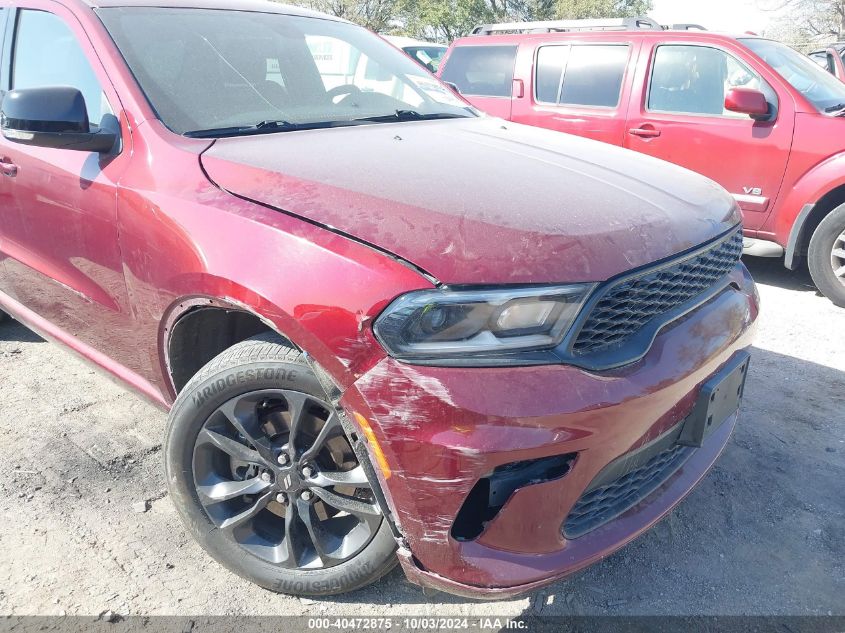 2021 Dodge Durango Gt Plus Awd VIN: 1C4RDJDGXMC696797 Lot: 40472875