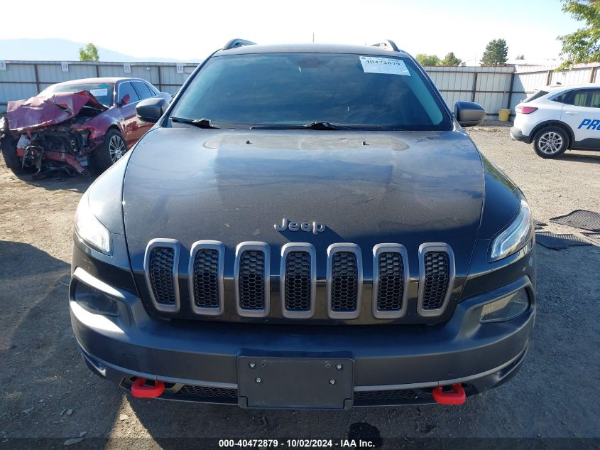 2015 Jeep Cherokee Trailhawk VIN: 1C4PJMBSXFW672929 Lot: 40472879