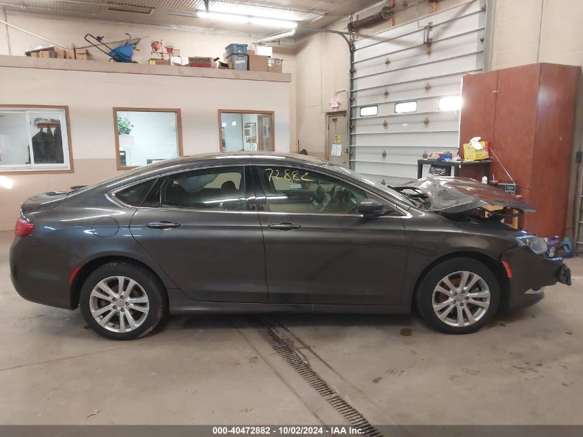 2016 Chrysler 200 Limited VIN: 1C3CCCAB1GN150917 Lot: 40472882