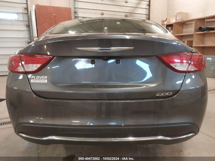 2016 Chrysler 200 Limited VIN: 1C3CCCAB1GN150917 Lot: 40472882