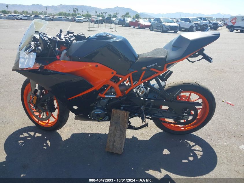 2017 Ktm 390 Duke VIN: MD2JYJ401HC285549 Lot: 40472893