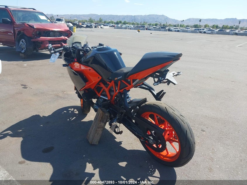 VIN MD2JYJ401HC285549 2017 KTM 390 DUKE
