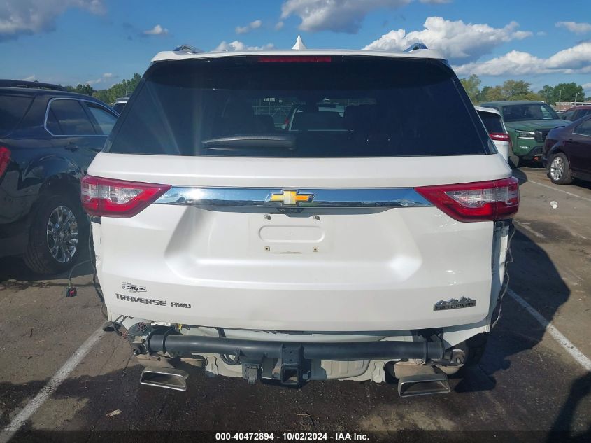 2020 Chevrolet Traverse Awd High Country VIN: 1GNEVNKW8LJ153737 Lot: 40472894