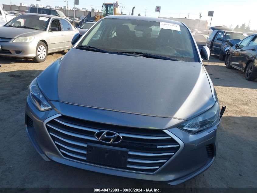 VIN 5NPD74LF0JH303742 2018 HYUNDAI ELANTRA SE