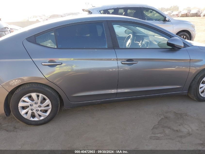VIN 5NPD74LF0JH303742 2018 HYUNDAI ELANTRA SE