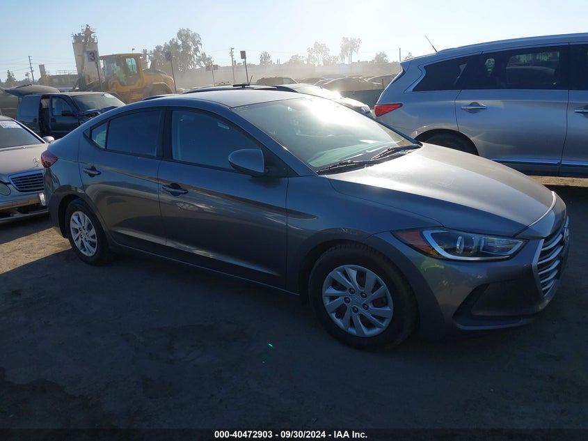 VIN 5NPD74LF0JH303742 2018 HYUNDAI ELANTRA SE