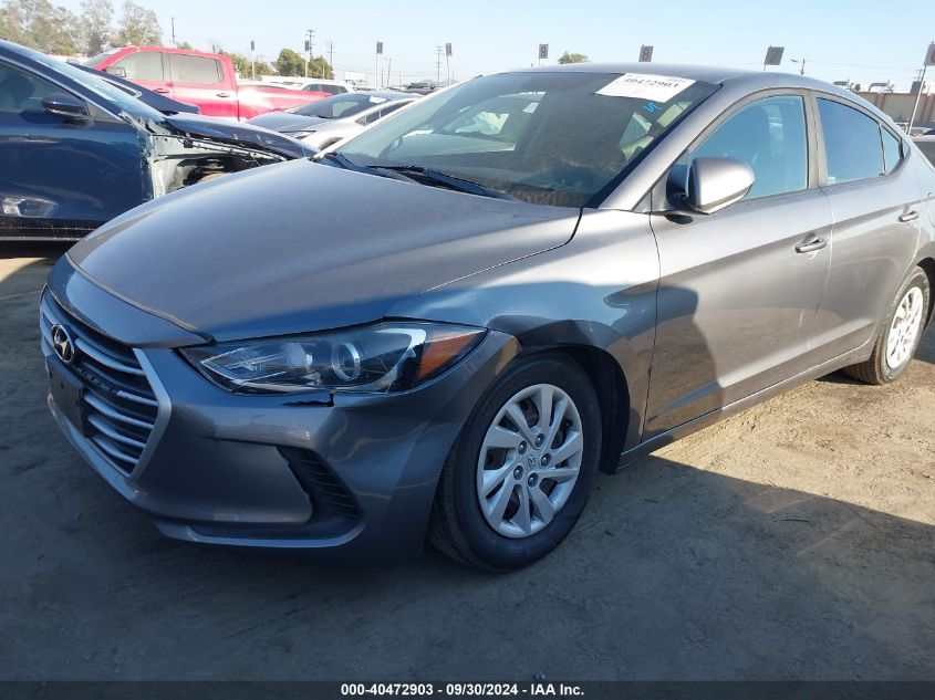 VIN 5NPD74LF0JH303742 2018 HYUNDAI ELANTRA SE