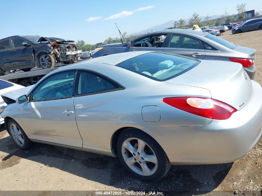 4T1CA38P75U040052 2005 Toyota Camry Solara Se V6