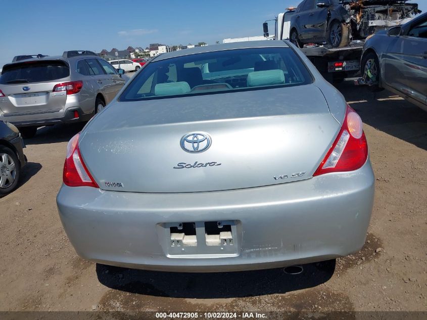 4T1CA38P75U040052 2005 Toyota Camry Solara Se V6