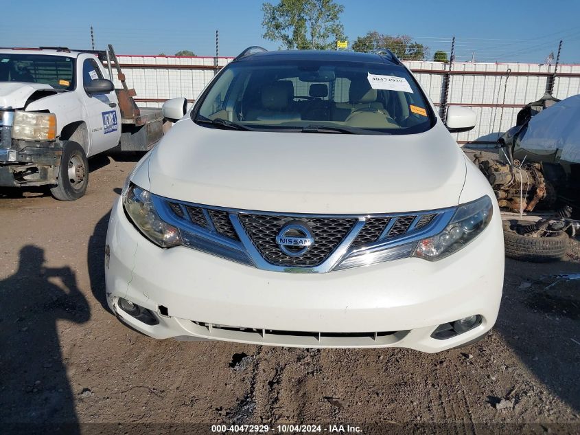 JN8AZ1MU8BW066930 2011 Nissan Murano Le