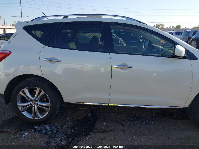 JN8AZ1MU8BW066930 2011 Nissan Murano Le