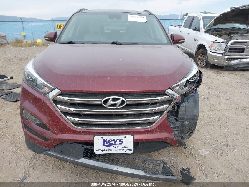 KM8J3CA22GU191352 2016 Hyundai Tucson Limited