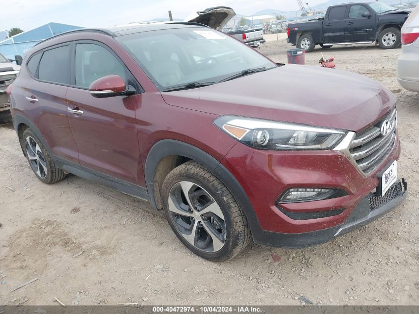 VIN KM8J3CA22GU191352 2016 Hyundai Tucson, Limited no.1