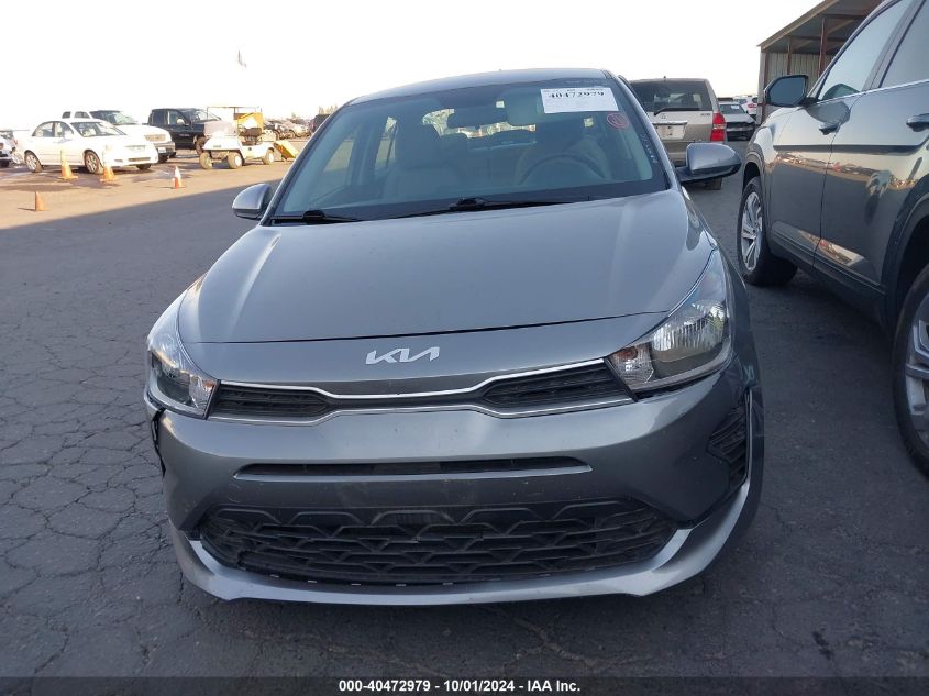 2023 Kia Rio Lx/S VIN: 3KPA24AD6PE565524 Lot: 40472979