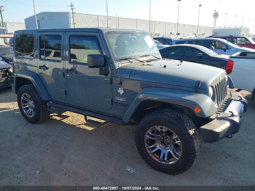 2014 Jeep Wrangler Unlimited Sahara VIN: 1C4HJWEG6EL104653 Lot: 40472987