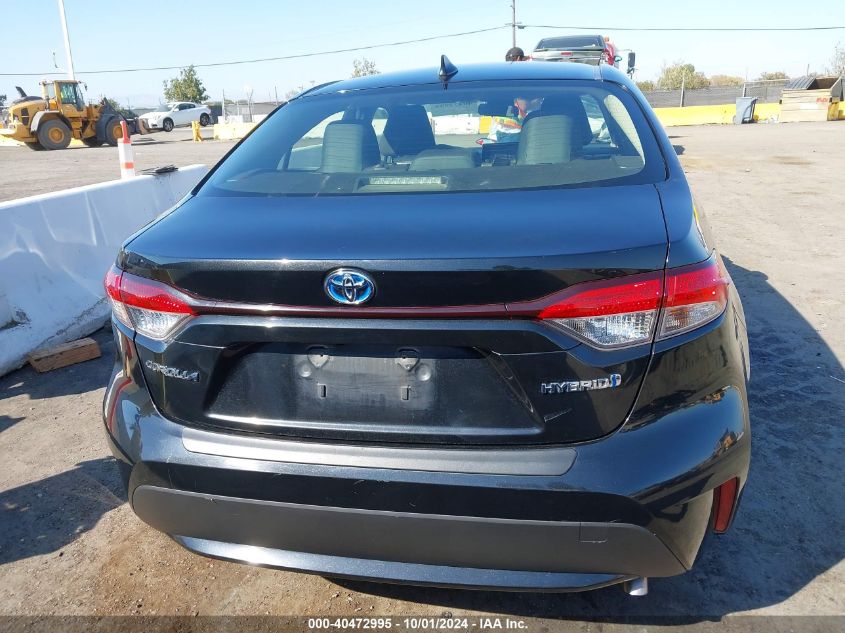 2020 Toyota Corolla Hybrid Le VIN: JTDEBRBE8LJ001442 Lot: 40472995