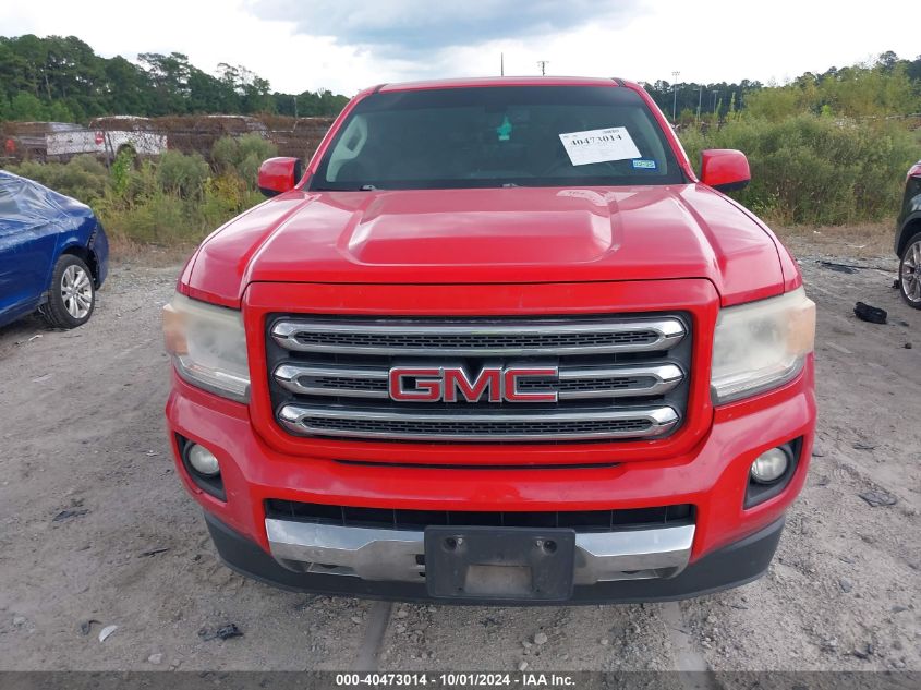 2015 GMC Canyon Sle VIN: 1GTH6BE30F1183709 Lot: 40473014