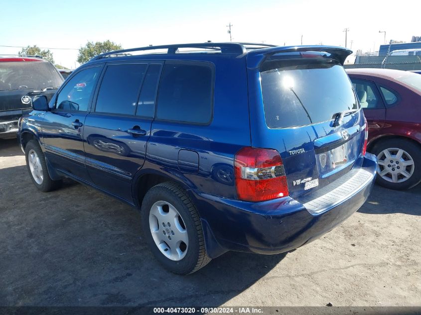 2004 Toyota Highlander VIN: JTEEP21A940061465 Lot: 40473020