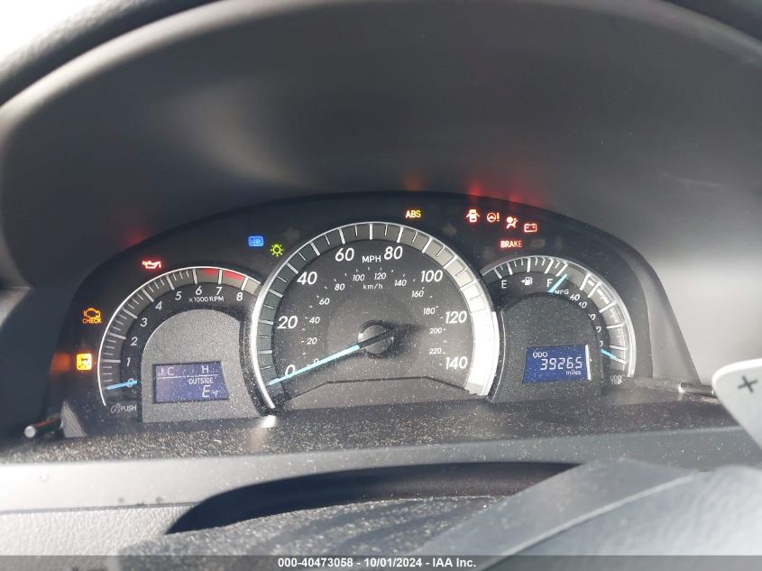 4T1BF1FK9CU191643 2012 Toyota Camry Se