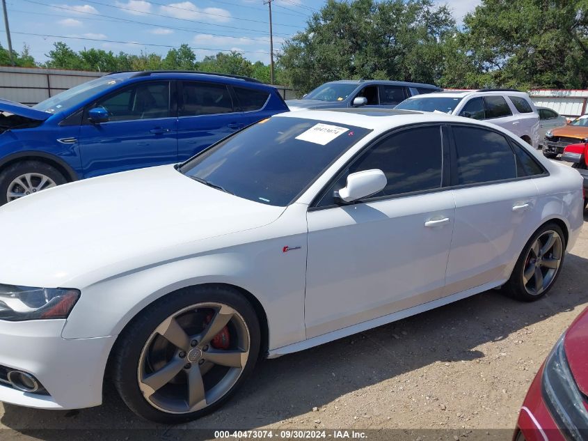 WAUKGAFL8CA030709 2012 Audi S4 Prestige