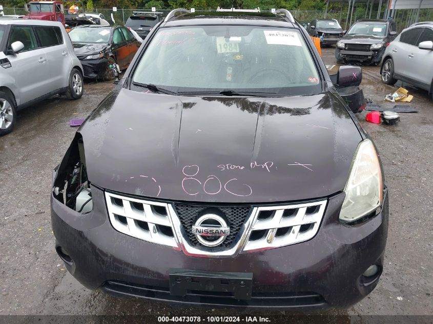 2012 Nissan Rogue Sv W/Sl Pkg VIN: JN8AS5MT0CW297633 Lot: 40473078