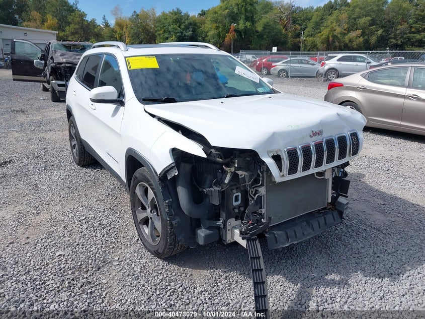 1C4PJMDX2KD254184 2019 Jeep Cherokee Limited 4X4