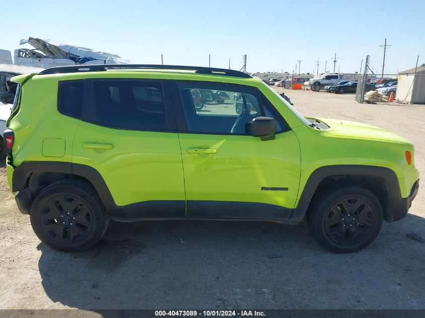 ZACCJBAB8JPJ08915 2018 Jeep Renegade Upland Edition 4X4