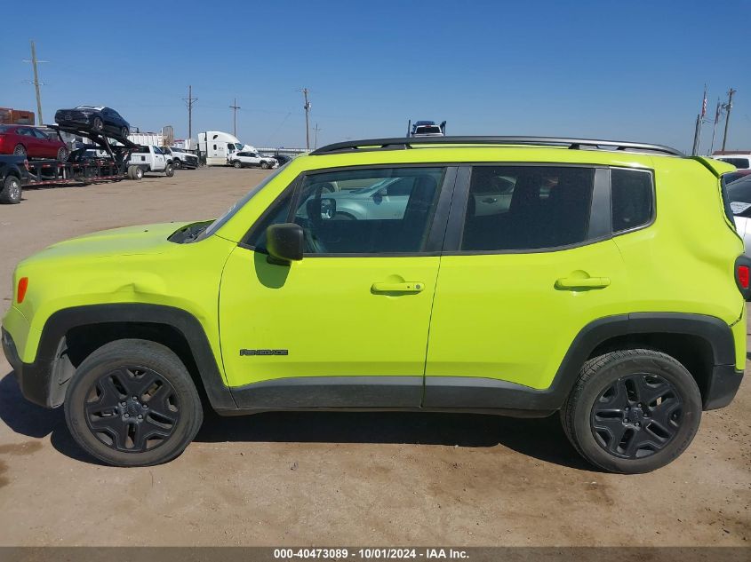 ZACCJBAB8JPJ08915 2018 Jeep Renegade Upland Edition 4X4