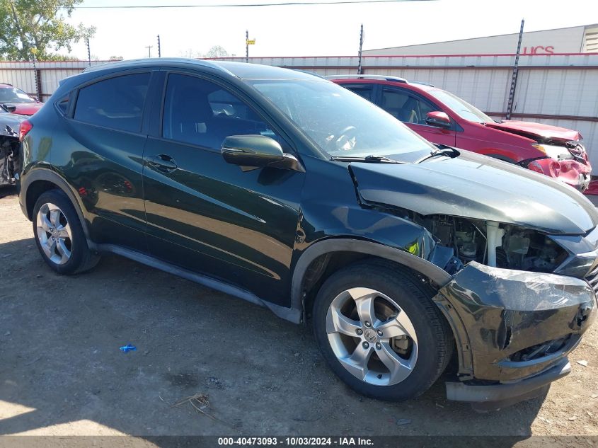 VIN 3CZRU6H70GM735823 2016 Honda HR-V, Ex-L no.1