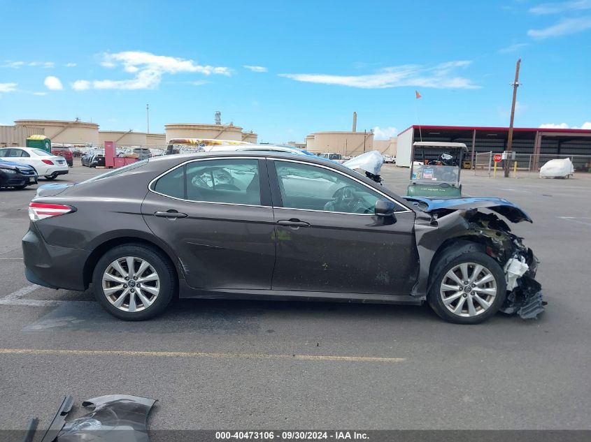 2018 Toyota Camry Le VIN: 4T1B11HK4JU020940 Lot: 40473106