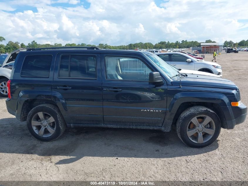 1C4NJPFA4ED662627 2014 Jeep Patriot High Altitude