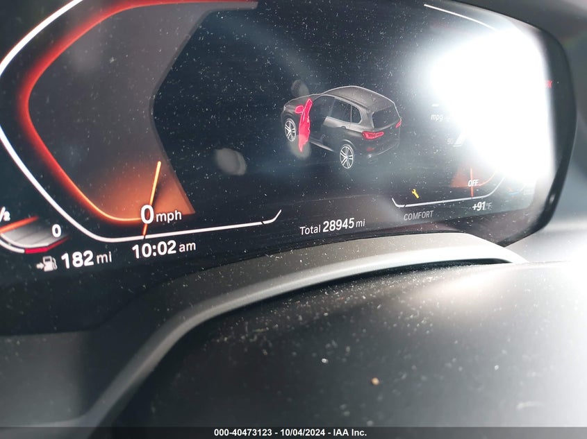 2021 BMW X5 SDRIVE40I VIN: 5UXCR4C0XM9F51920