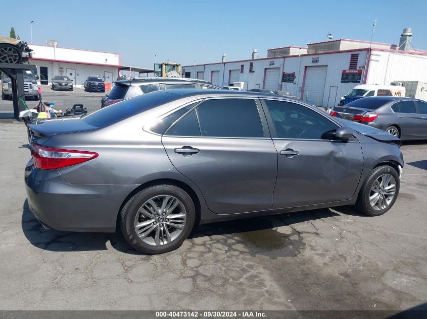 2017 Toyota Camry Se VIN: 4T1BF1FK5HU702255 Lot: 40473142