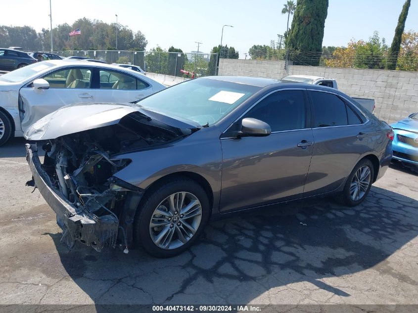 2017 Toyota Camry Se VIN: 4T1BF1FK5HU702255 Lot: 40473142