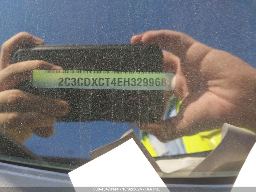 2C3CDXCT4EH329968 2014 Dodge Charger R/T