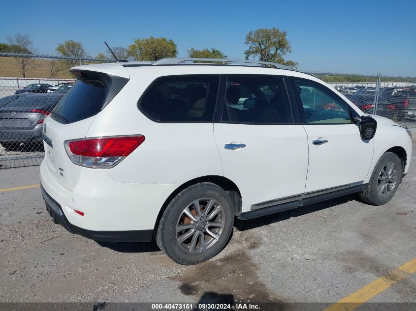 2013 Nissan Pathfinder Sl VIN: 5N1AR2MM4DC626508 Lot: 40473151