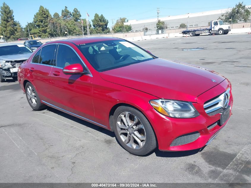 55SWF4JB7GU133607 2016 MERCEDES-BENZ C CLASS - Image 1