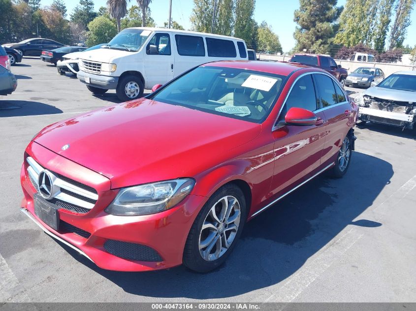 55SWF4JB7GU133607 2016 MERCEDES-BENZ C CLASS - Image 2