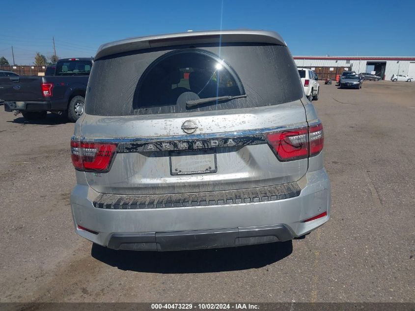 JN8AY2AD5M9662267 2021 Nissan Armada Sv 4Wd