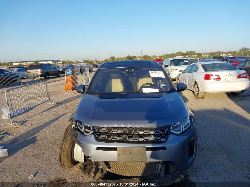 2020 Land Rover Discovery Sport R-Dynamic S/R-Dynamic Se VIN: SALCT2FX6LH854770 Lot: 40473237