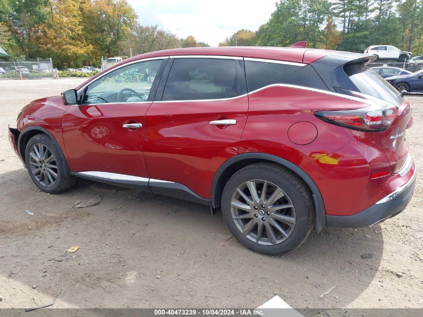 5N1AZ2BJ9MC129480 2021 Nissan Murano Sv Fwd